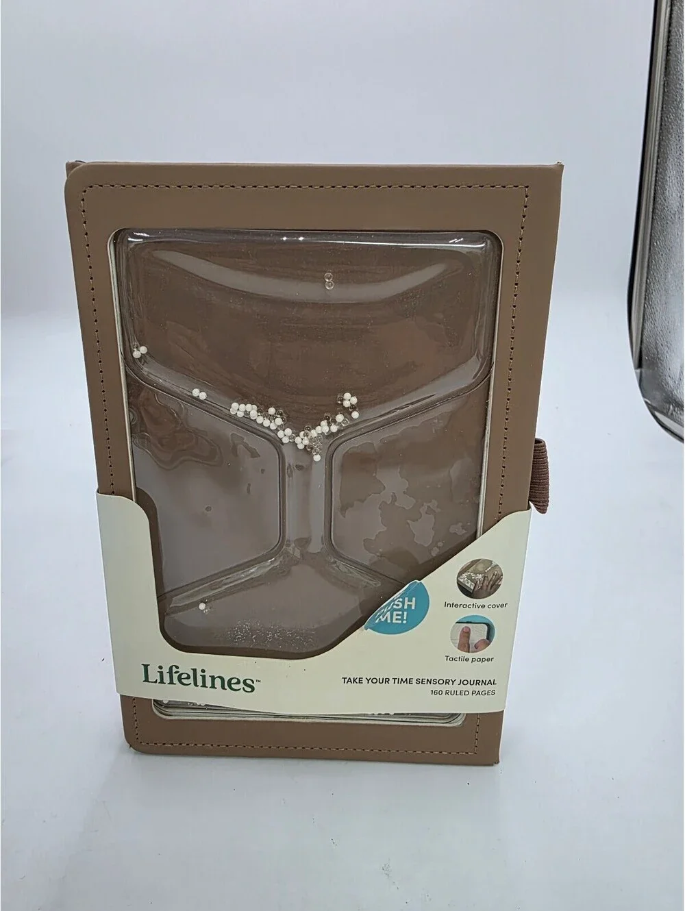 Lifelines Sensory Journal with Interactive Cover and Elastic Closure
